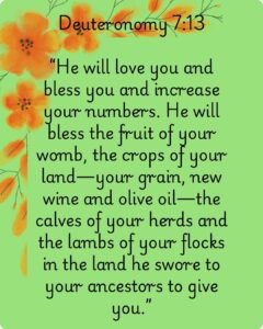 Deuteronomy 7- 13
