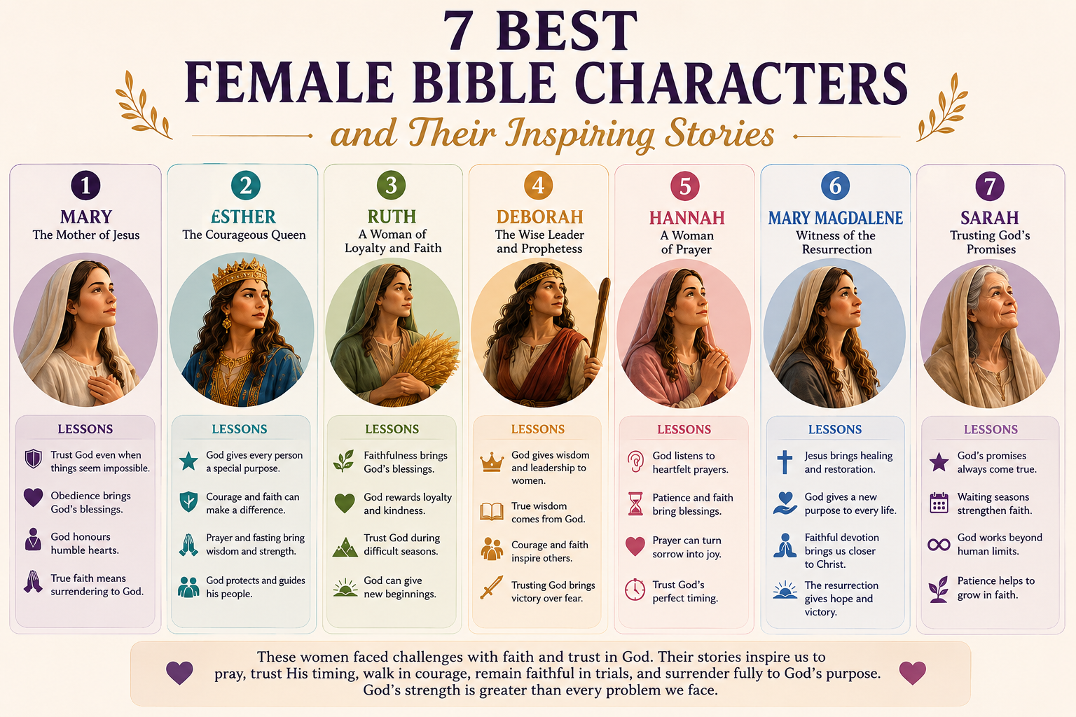 Best Female Bible Characters and Their Inspiring Stories