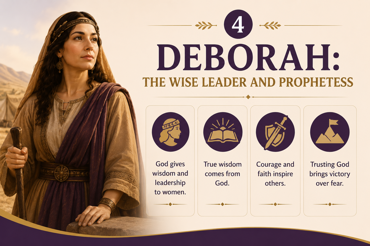 Deborah-The Wise Leader and Prophetess
