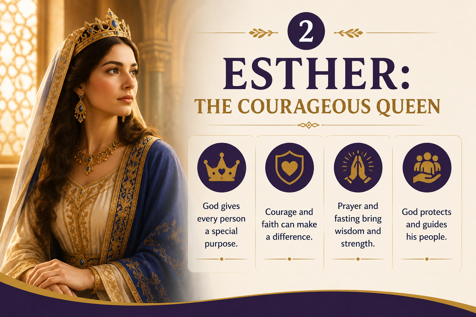 Esther- courageous queen