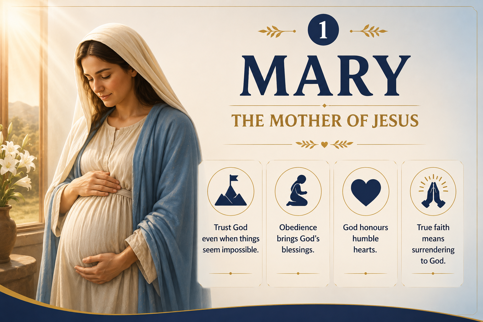 Mary- the mother of Jesus