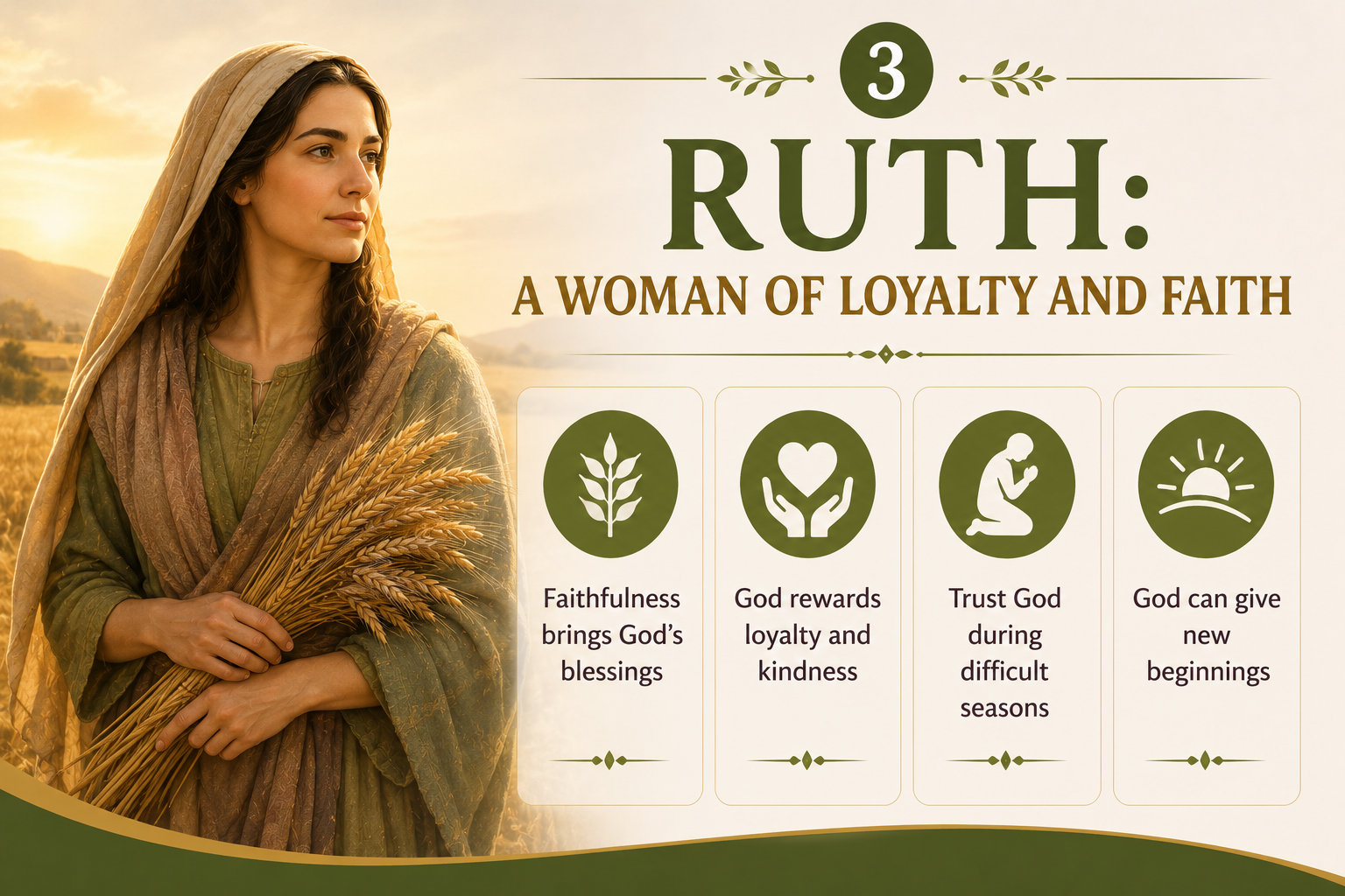 Ruth- A women of loyalty and faith