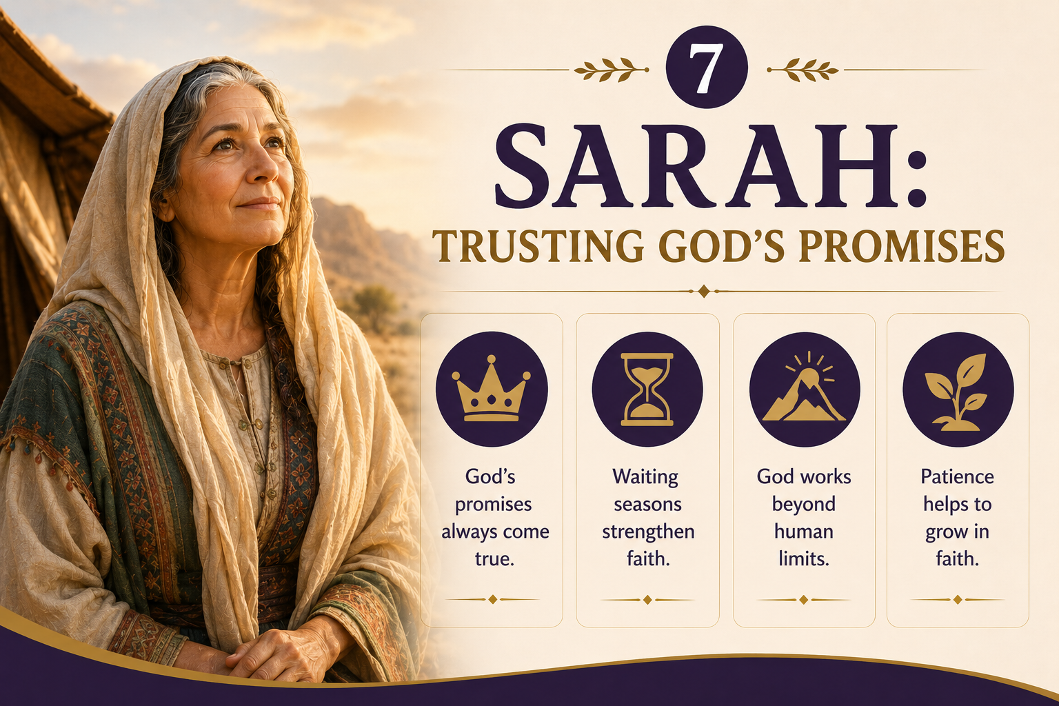 Sarah- Trusting God’s Promises