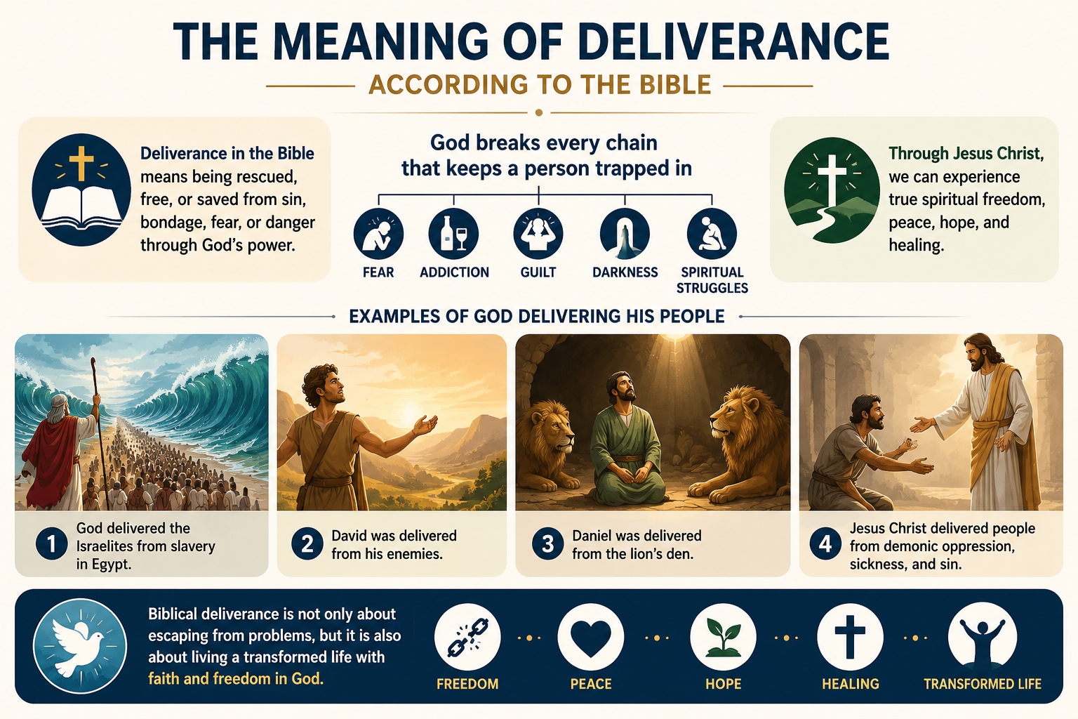 What is the Meaning of Deliverance According to the Bible