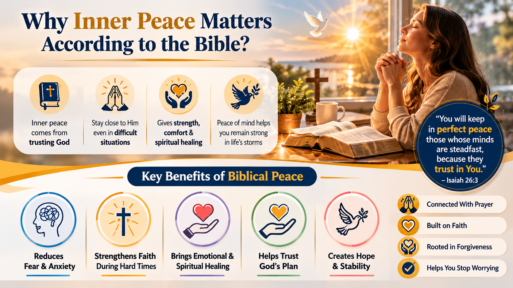 Why Inner Peace Matters According to the Bible