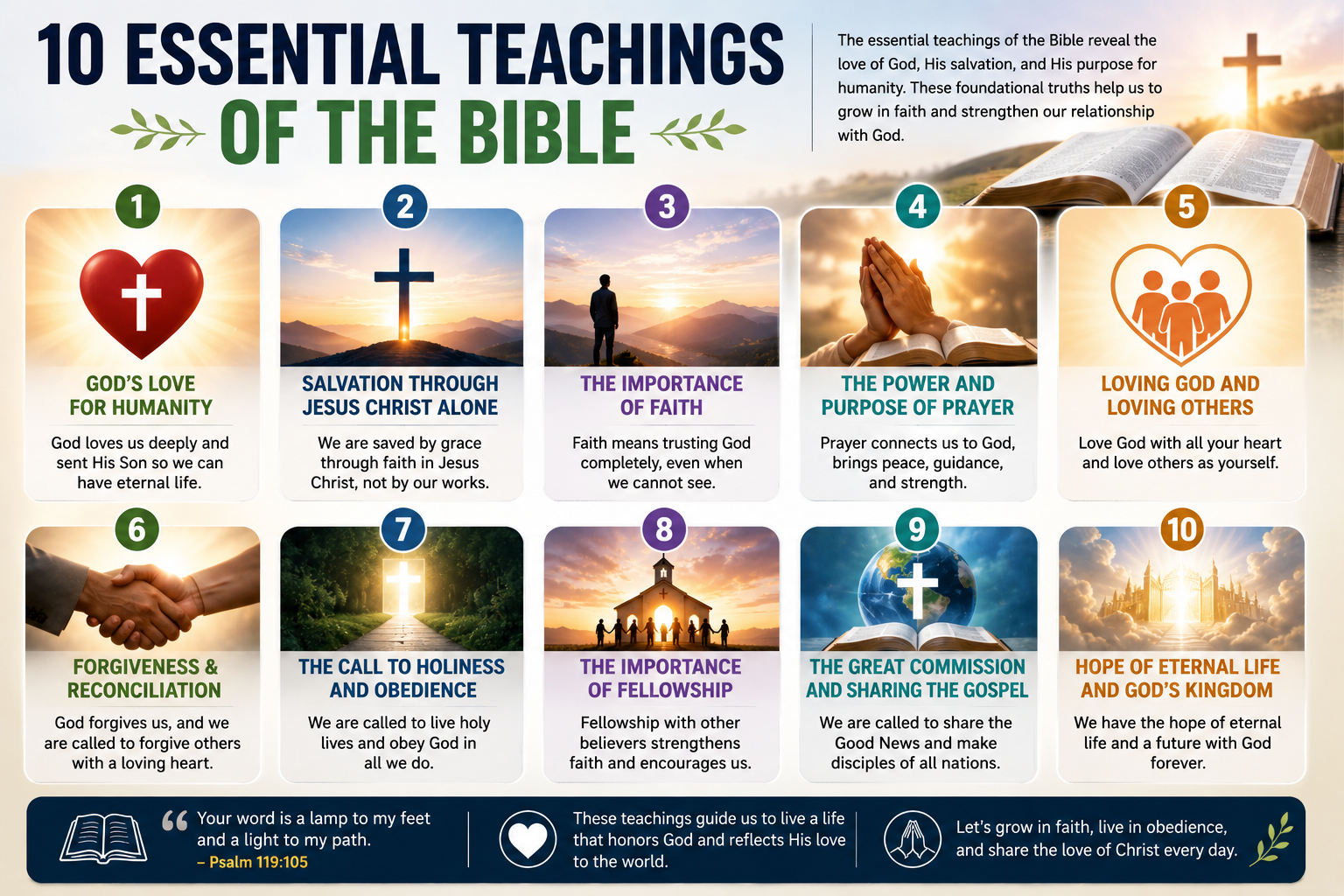 10 Essential Teachings of the Bible