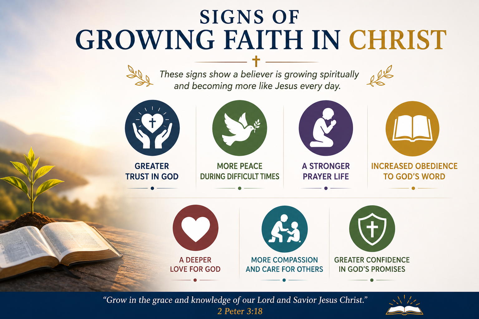 Signs of Growing Faith in Christ