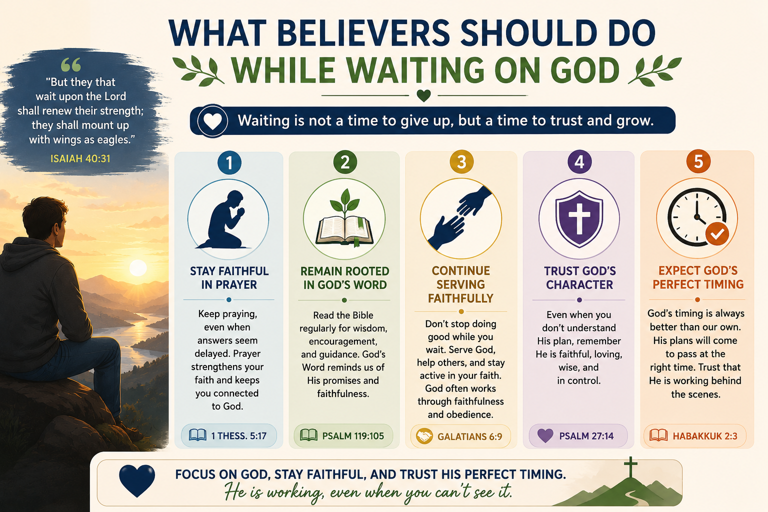 What Believers Should Do While Waiting on God