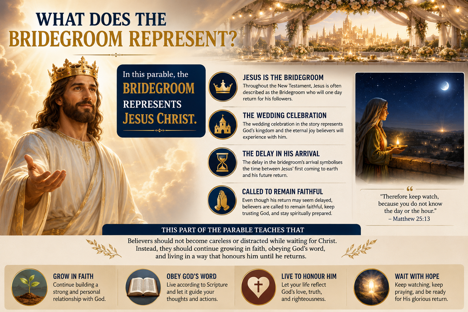 What Does the Bridegroom Represent