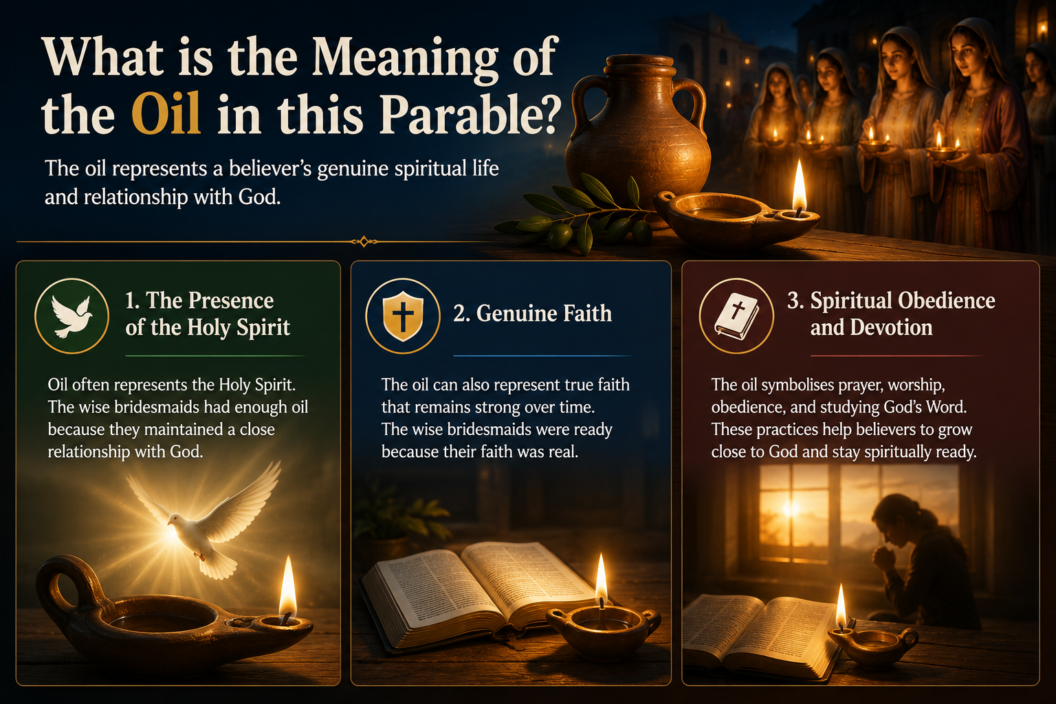 What is the Meaning of the Oil in this Parable