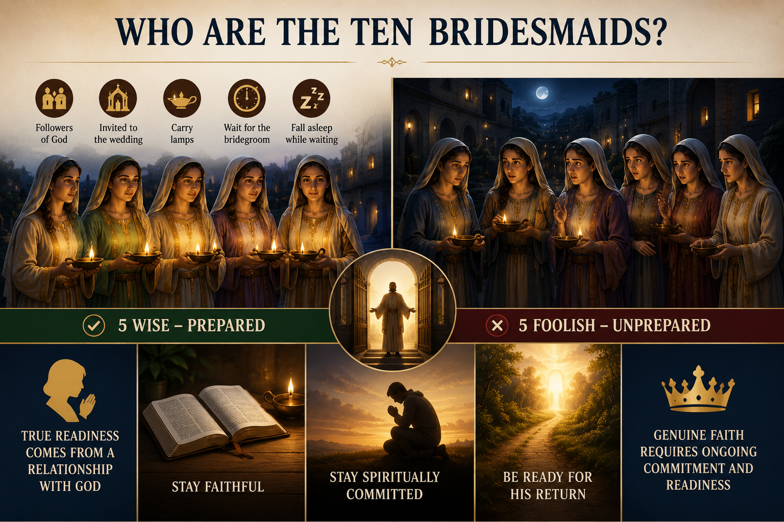 Who Are the Ten Bridesmaids