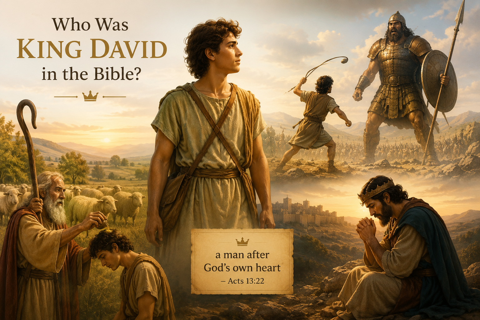 Who Was King David in the Bible