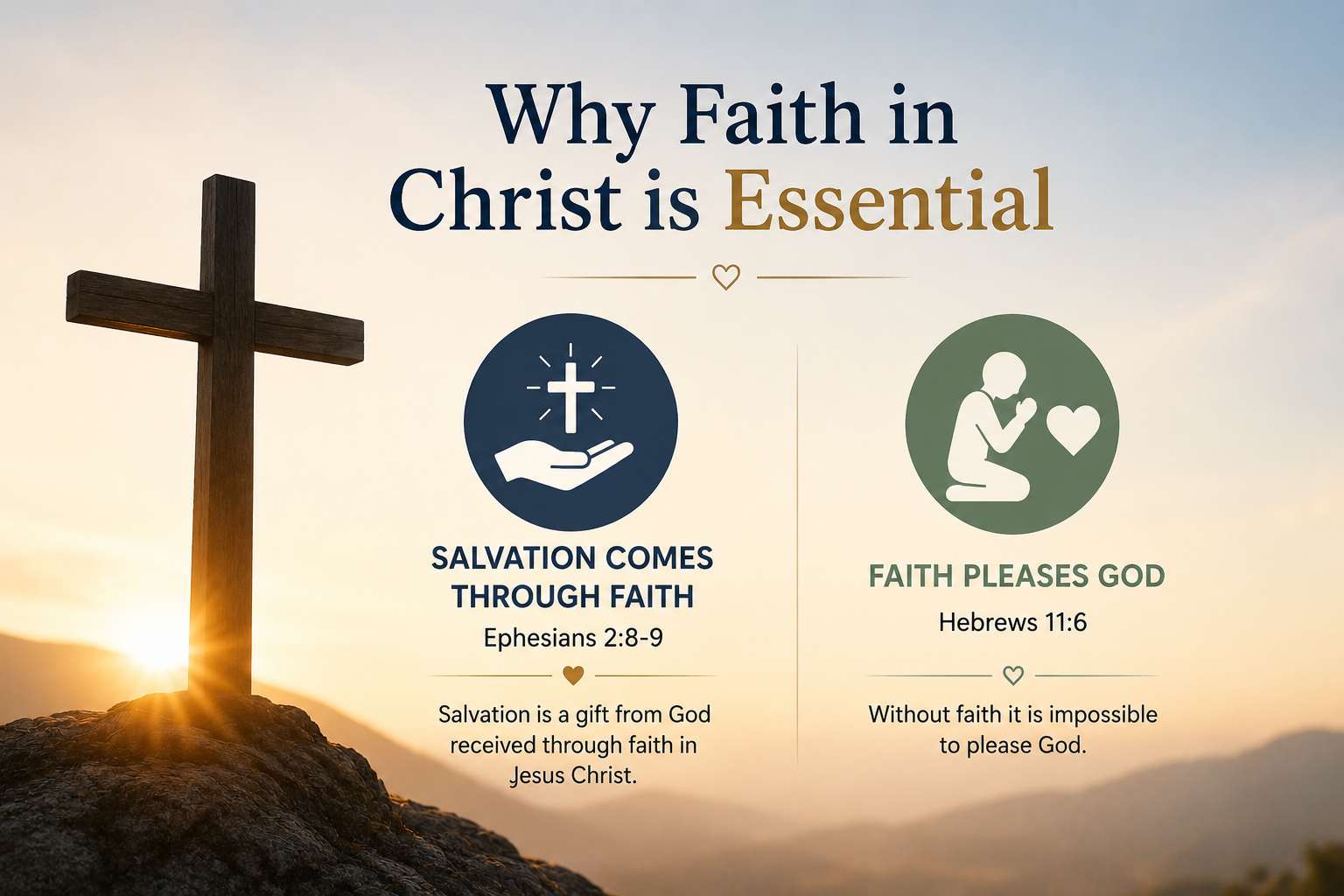 Why Faith in Christ is Essential