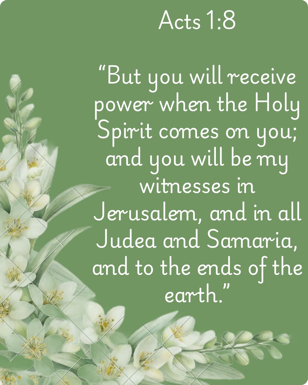 Acts 1: 8