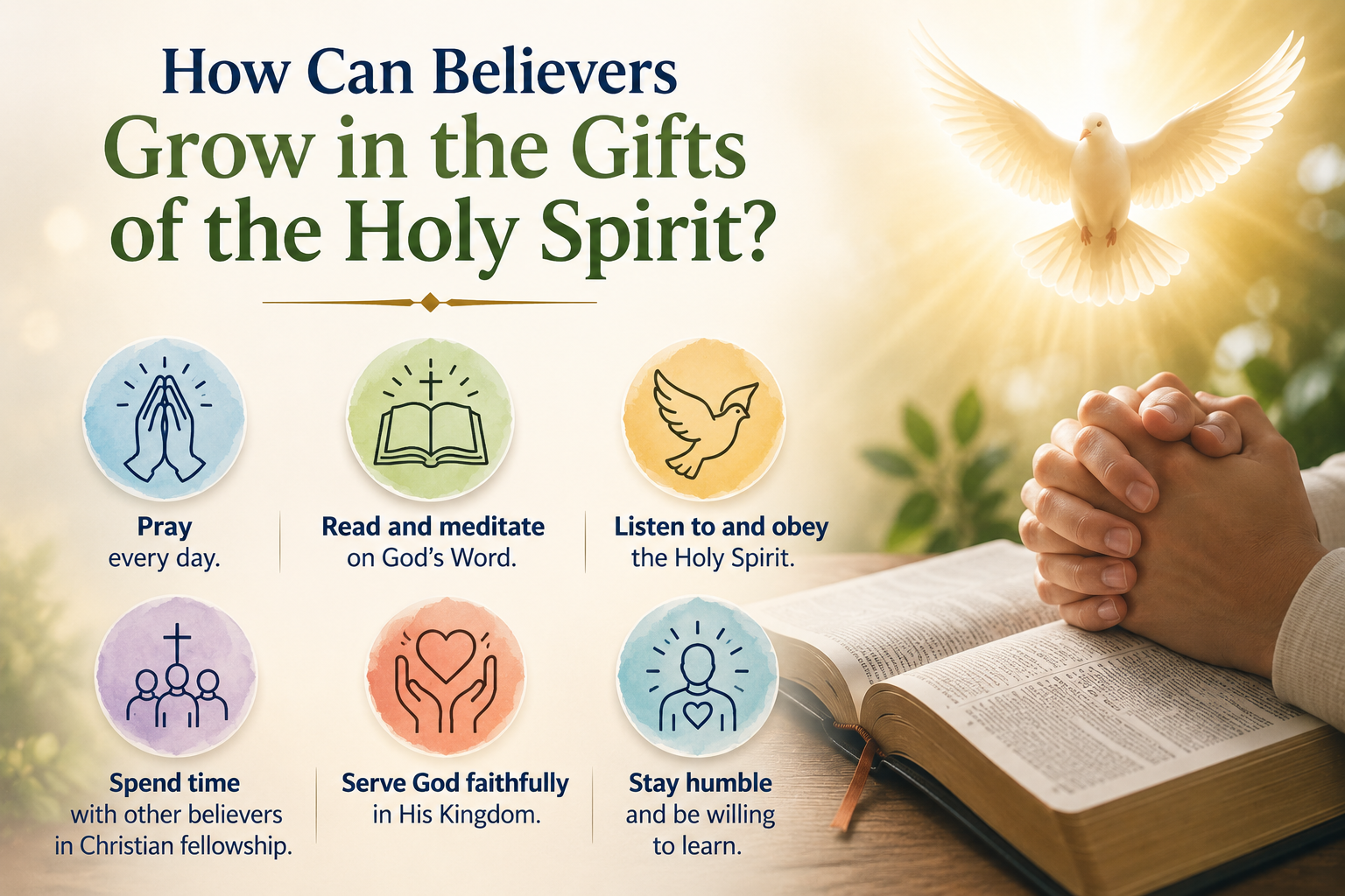 How Can Believers Grow in the Gifts of the Holy Spirit