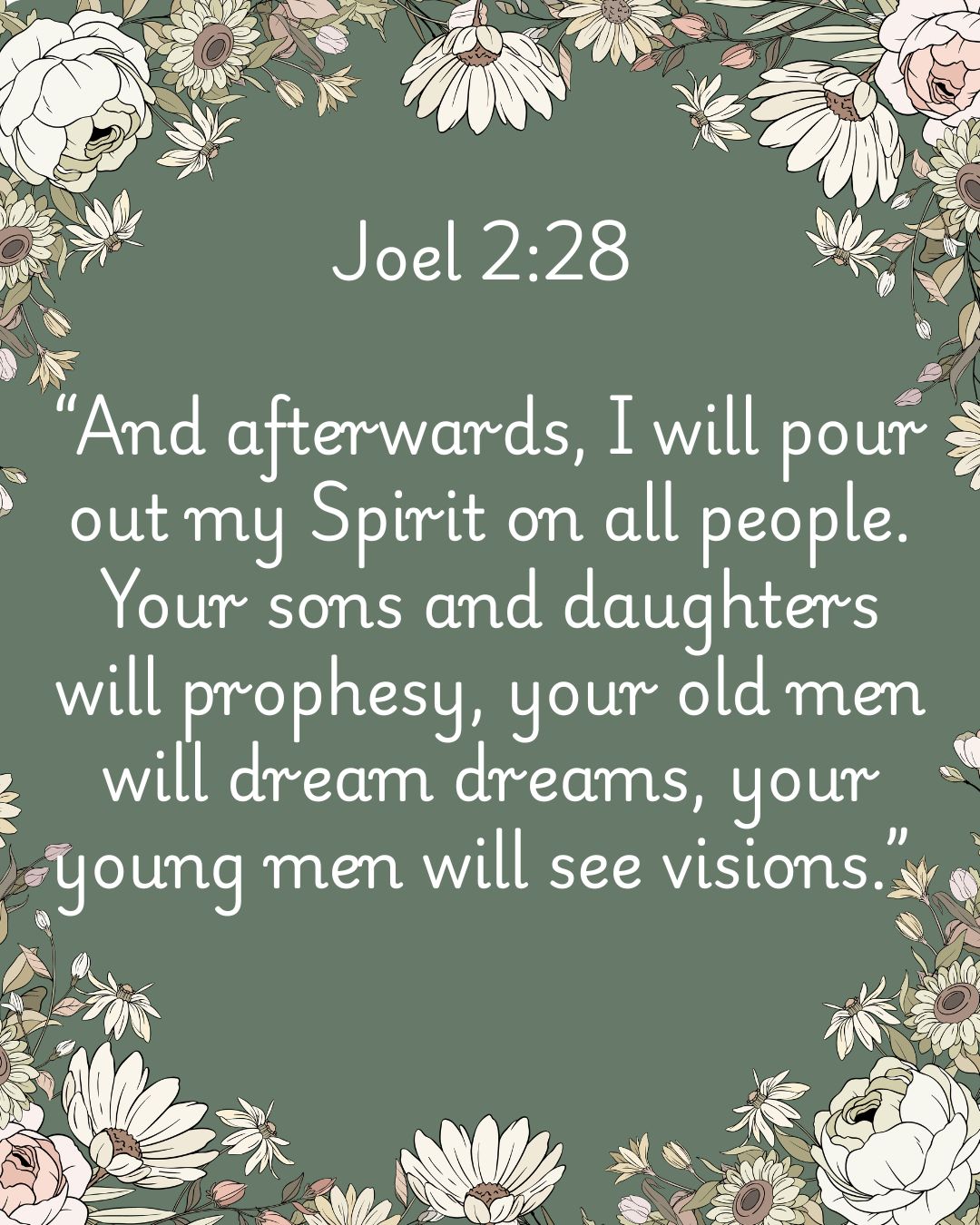 Joel 2: 28