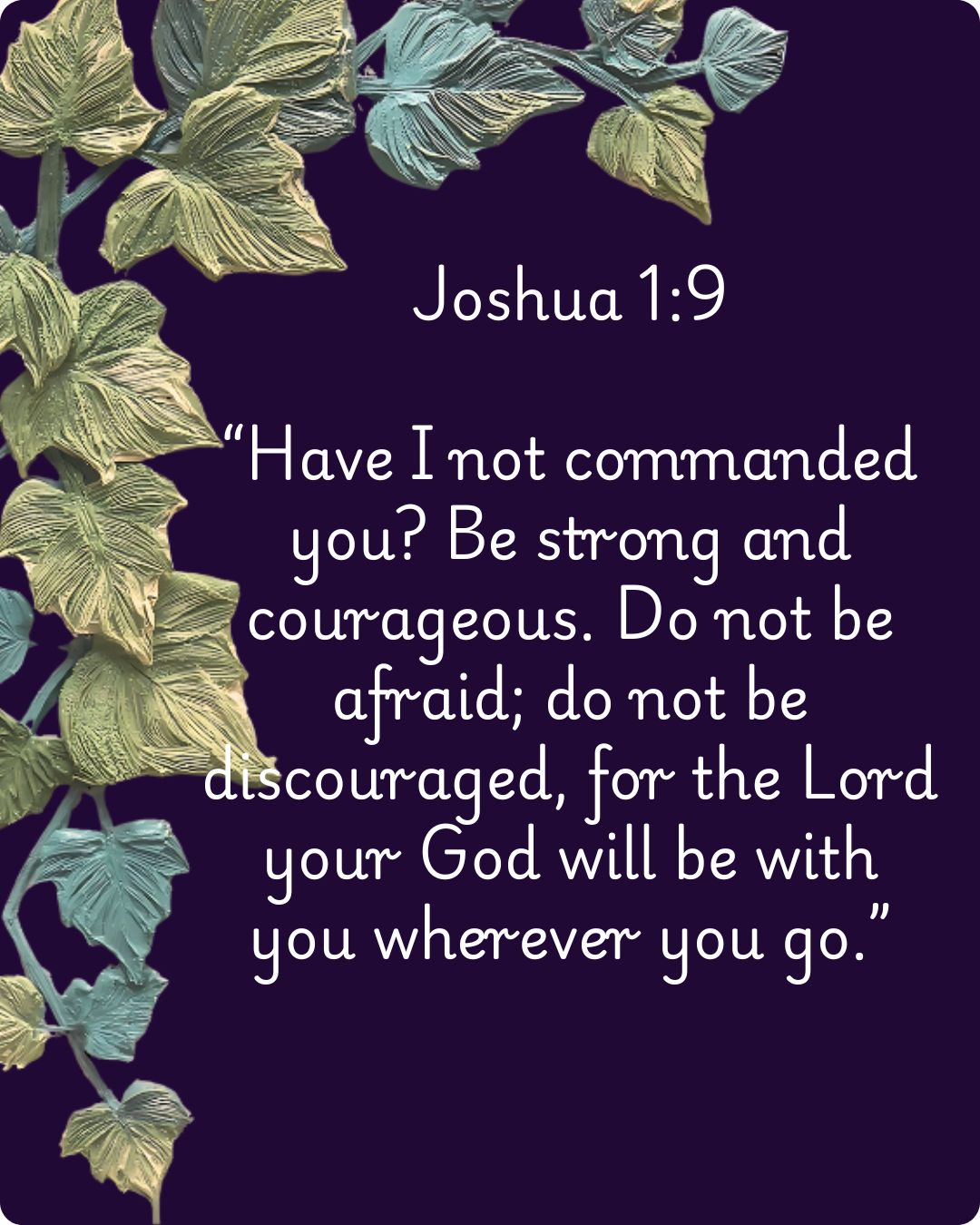 Joshua 1:9