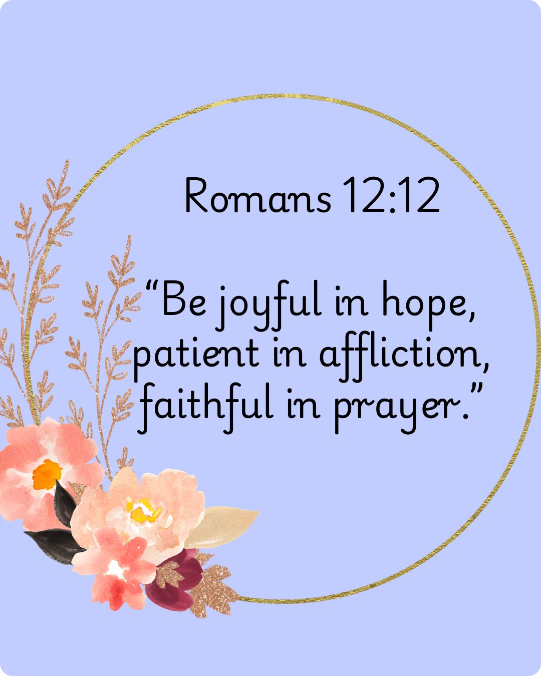Romans 12: 12