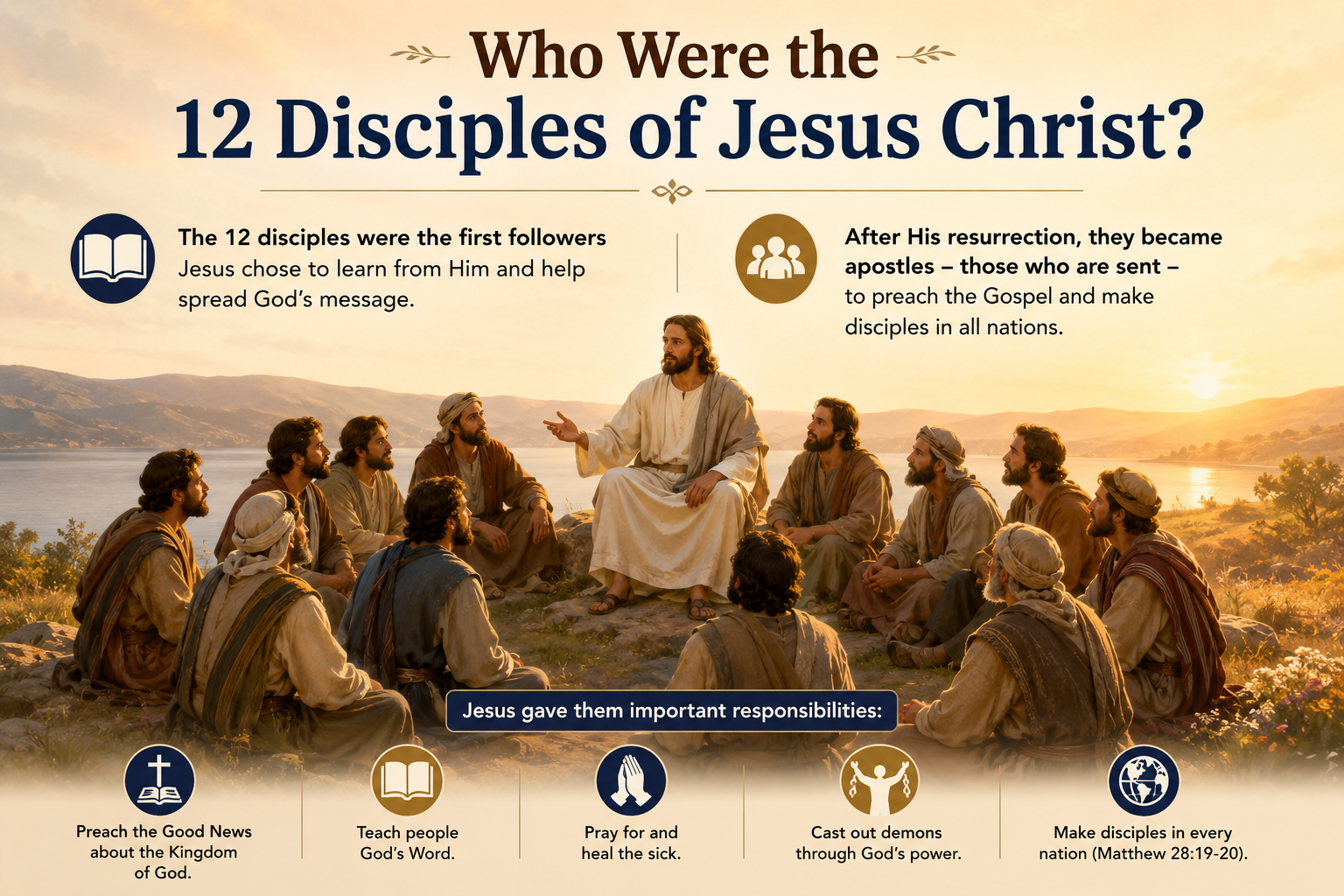 Who Were the 12 Disciples of Jesus Christ