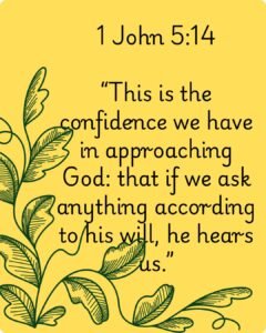 Bible Verses About Prayer