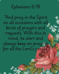 Bible Verses About Prayer