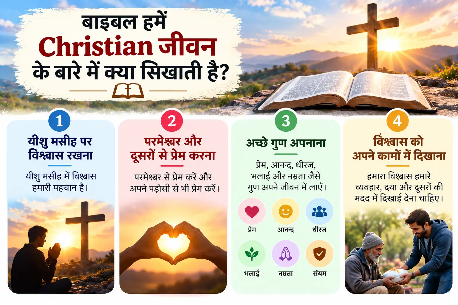 Christian Meaning in Hindi